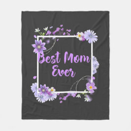 Beste mama ooit fleece deken