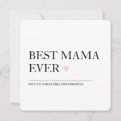 Beste mama ooit | Gelukkige Moederdag (Voorkant)