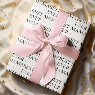 Beste mama ooit Gelukkige Moederdag Cadeaupapier
