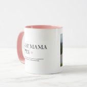 Beste mama ooit | Gelukkige Moederdag Mok (Voorkant links)