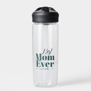 Beste mama ooit Gepersonaliseerd Waterfles