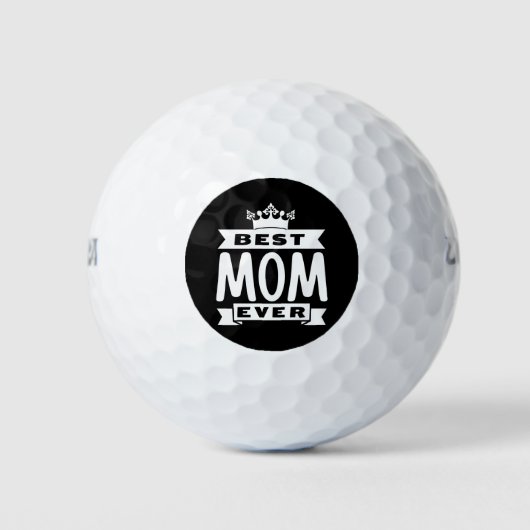 Beste mama ooit golfballen (Voorkant)