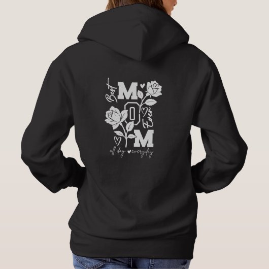 Beste mama ooit hoodie (Achterkant)