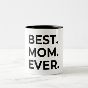 Beste mama ooit, hou van je mama, Moederdag Gift Tweekleurige Koffiemok