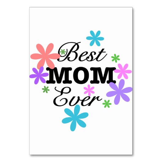 Beste mama ooit kaart (Voorkant)