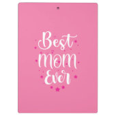 Beste mama ooit klembord (Achterkant)
