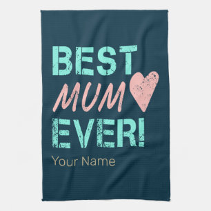 Beste Mama Ooit Moeder Hart Voor Moederdag Theedoek