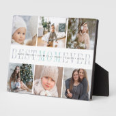 Beste mama ooit | Moederdag 6 Foto Fotoplaat (Zijkant)