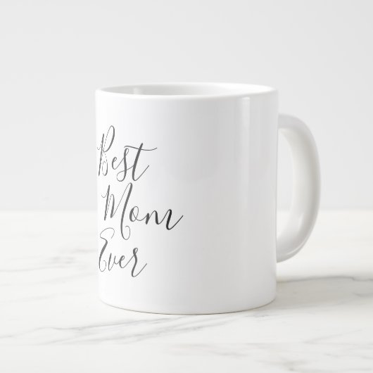 Beste mama ooit | MOEDERDAG Extra Grote Beker (Voorkant rechts)
