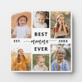 Beste mama ooit - Moederdag fotocollage Fotoplaat (Voorkant)