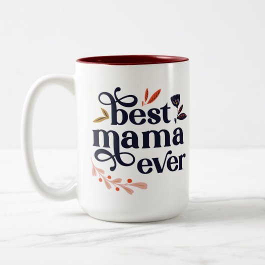 Beste mama ooit Moederdag Mok (Links)