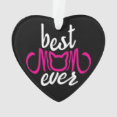 Beste mama ooit ornament (achterkant)