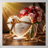 Beste mama ooit poster (Voorkant)