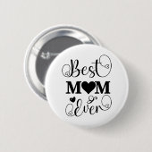 Beste mama ooit ronde button 5,7 cm (Voorkant /achterkant)