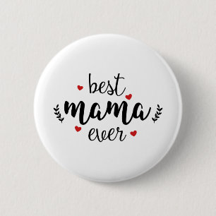 Beste mama ooit ronde button 5,7 cm