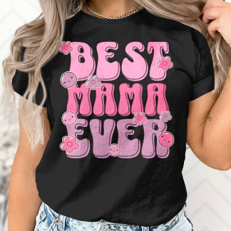 Beste mama ooit - Schattigee Moederdag waardering T-shirt