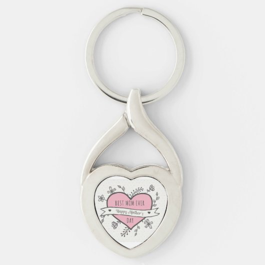 Beste mama ooit sleutelhanger (Voorkant)