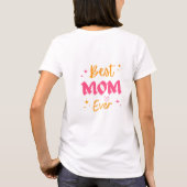 Beste mama ooit T-Shirt (Achterkant)