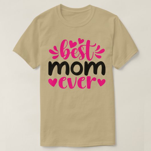 Beste mama ooit voor mama oma of Nana T-shirt (Design voorkant)