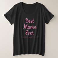 Beste Mama Ooit Vrouwen Moderne Typografie Sjabloo