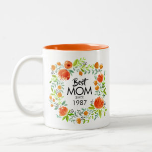 Beste mama sinds Waterverf Koffiekoffie Mok