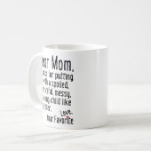 Beste mama [Zuster Versie] Koffiemok (Voorkant links)