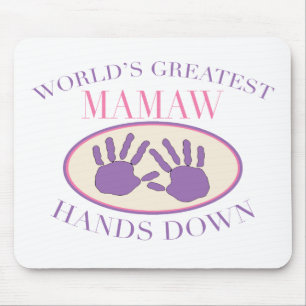Beste Mamaw T-shirt zonder twijfel Muismat