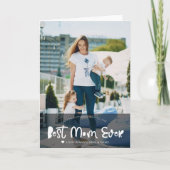 Beste Mamma | Kaart van de Foto van het Moederdag (Voorkant)