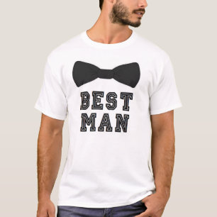 BESTE MAN BRUILOFT BRUIDEGOM VRIJGEZELLENFEEST GRA T-SHIRT