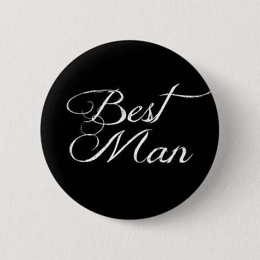 Beste Man Button Pin Badge (Voorkant)