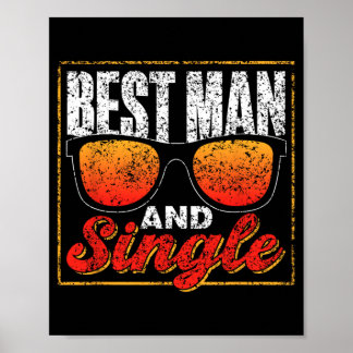Beste Man en Single Team Party Bruid Bachelo Poster