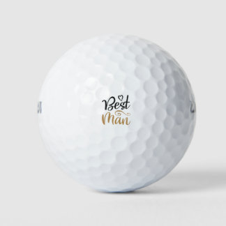 Beste man golfballen