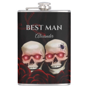 Beste man groomsmen cadeau bruiloft gunst heupfles