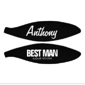 Beste Man mini basketbal cadeau van groom (Panelen)