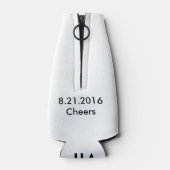 Beste man of Groomsman nodigt uit Flesjeskoeler (Achterkant)