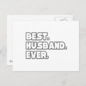 Beste man ooit briefkaart (Voorkant / Achterkant)