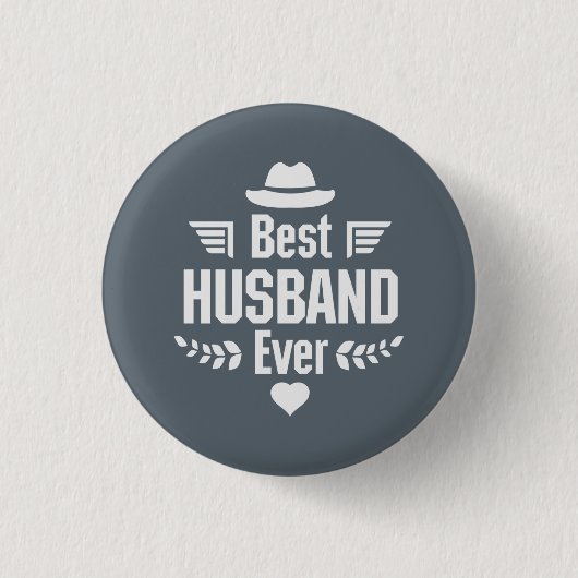 Beste man ooit ronde button 3,2 cm (Voorkant)