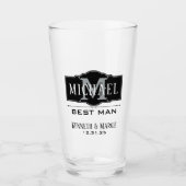 BESTE MAN PERSONALISEERD GLAS (Voorkant)