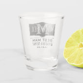 BESTE MAN PERSONALIZED SHOT GLASS SHOT GLAS (Achterkant)