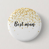 Beste man ronde button 5,7 cm (Voorkant)