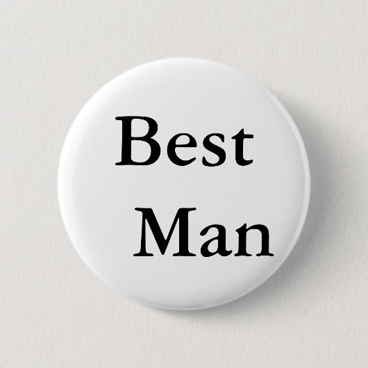 Beste man ronde button 5,7 cm (Voorkant)