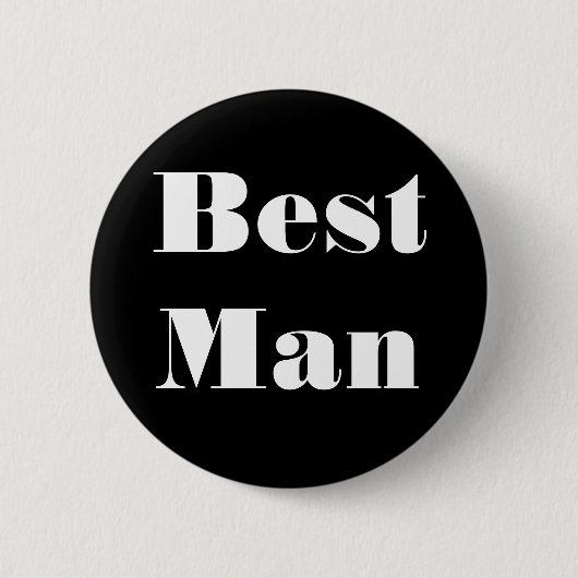 Beste man ronde button 5,7 cm (Voorkant)