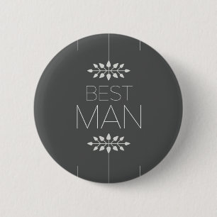 Beste man ronde button 5,7 cm