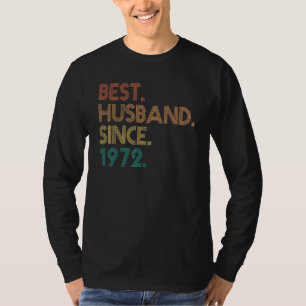 Beste man sinds 1972 50 jaar 50ste bruiloft Anni T-shirt