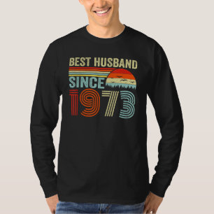 Beste man sinds 1973 49e Jubileum van het huwelijk T-shirt