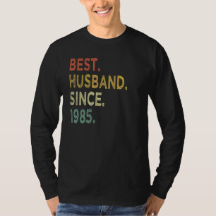 Beste man sinds 1985 37e trouwdag t-shirt