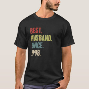 Beste man sinds 1998 24e huwelijksanier R T-shirt