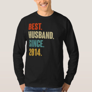beste man sinds 2014 8e bruiloft t-shirt