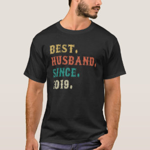 Beste man sinds 2019 3de bruiloft Jubileum 3 T-shirt