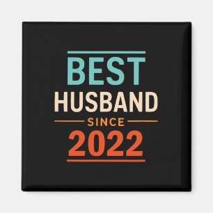 Beste man sinds 2022 2e bruiloft Jubileum 2 Magneet